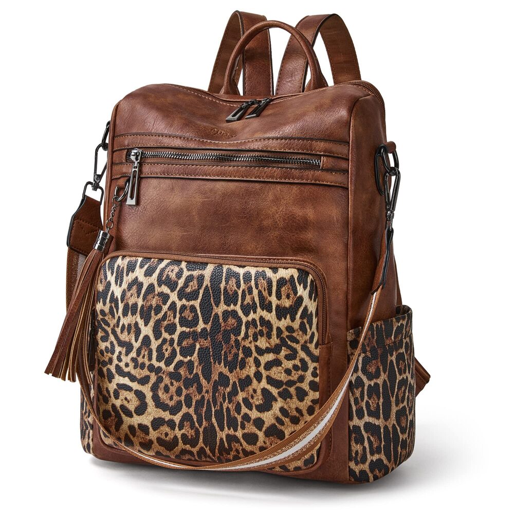 6883 Leather Backpack Purse Fashion Tassel Shoulder Bags Designer Large